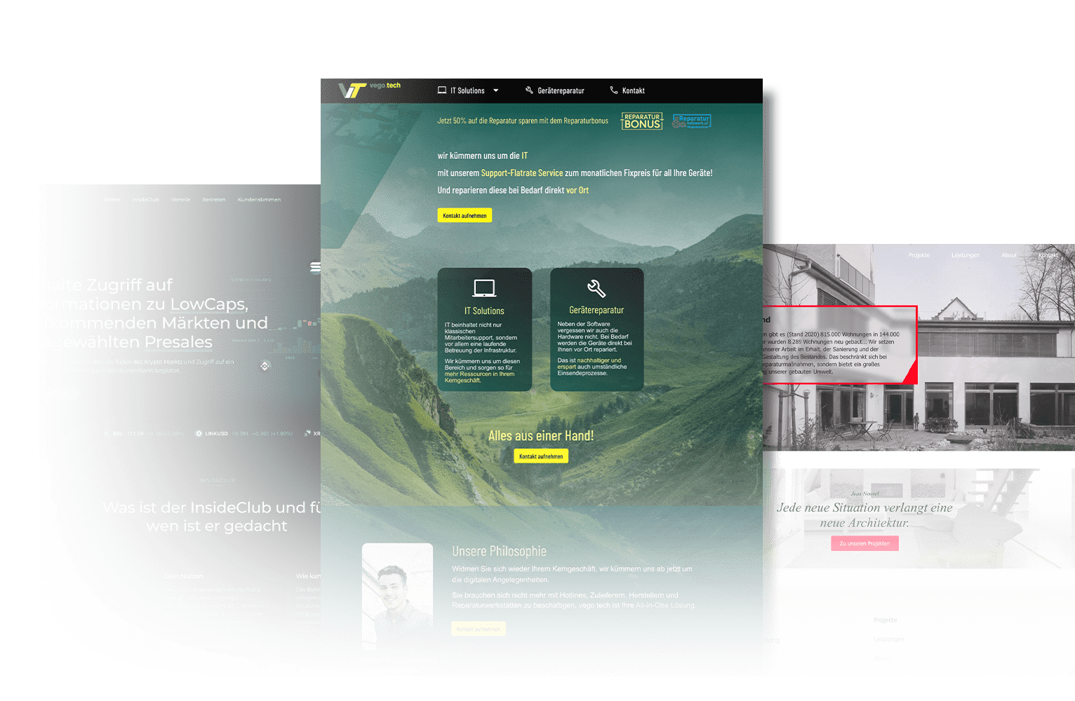 Webdesign in Bayreuth - Trinity Web